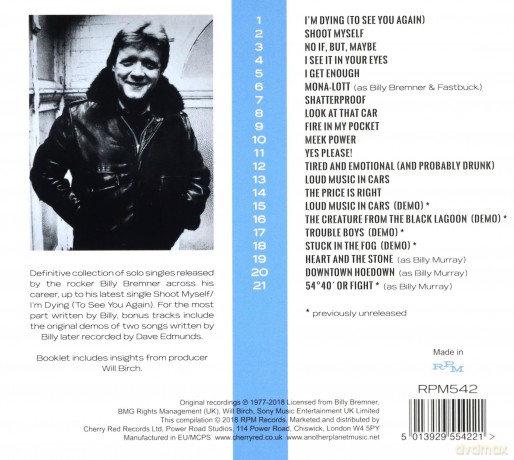 Billy Bremner: Singled Out [CD]