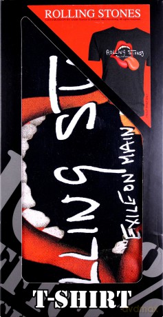 The Rolling Stones: Open Mouth, Black (S) [T-Shirt]