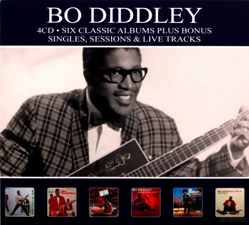 Bo Diddley: Six Classic Albums (+Bonus Singles Sessions & Live Tracks) [4CD]