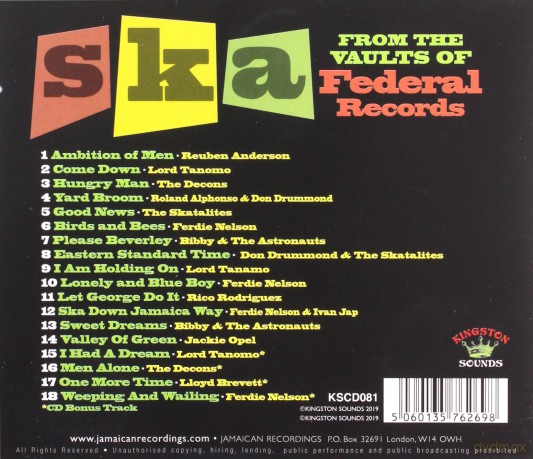 Ska From The Vaults Of [CD]