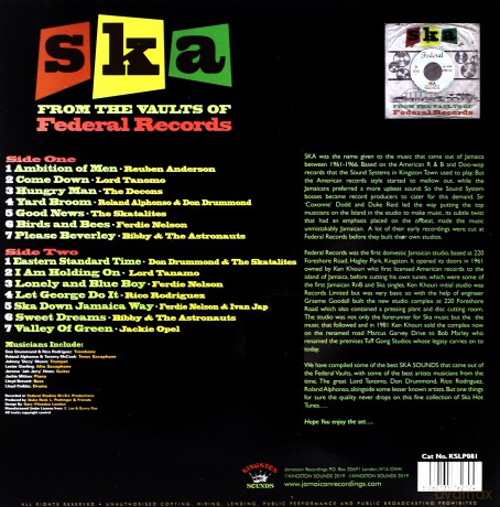 Ska From The Vaults Of [Winyl]