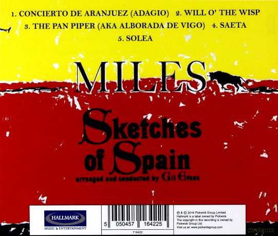 Miles Davis: Sketches Of Spain [CD]