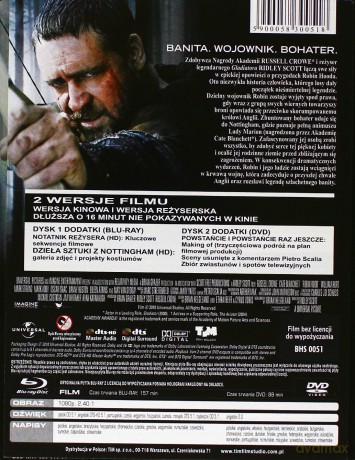 Robin Hood (2010) (steelbook) [2xBlu-Ray]