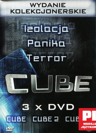 Cube Trylogia wersja kolekcjonerska [3DVD]