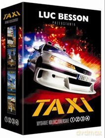 Taxi Kolekcja: Taxi 1 / 2 / 3 / 4 wersja kolekcjonerska [BOX] [4DVD]