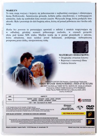 Rzeka bez powrotu [DVD]