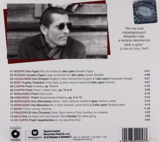 Andrzej Hiolski: Arie Operowe Pieśni Kantaty (digipack) [CD]