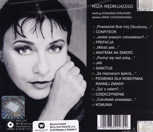 Anna Chodakowska: Msza Wędrującego Wg Stachury [CD]