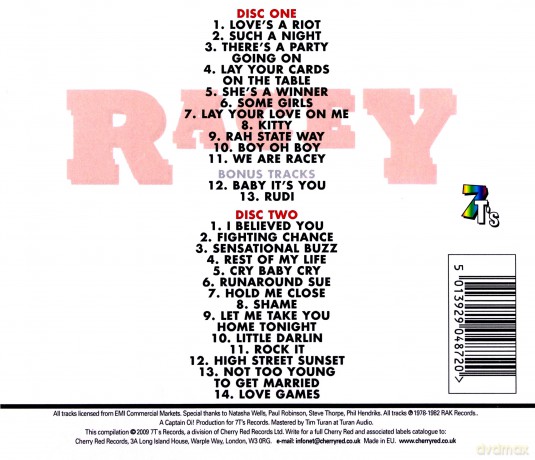 Racey: Smash And Grab [2CD]
