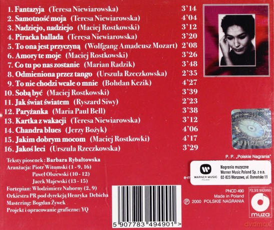 Barbara Rybałtowska: Fantazyja [CD]