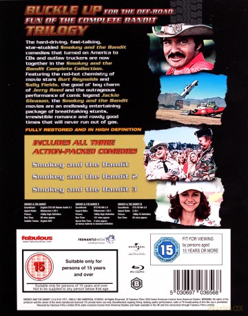 Smokey and the Bandit 1-3 The Complete Collection (Mistrz kierownicy ucieka 1-3) [3xBlu-Ray]