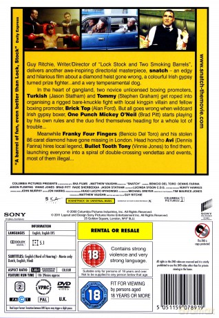 Snatch [DVD]