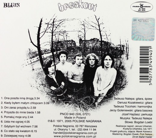 Breakout: Blues (digipack) [CD]