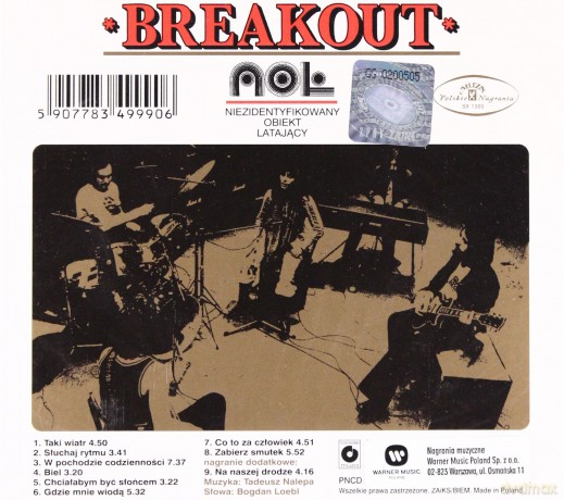 Breakout: Nol (digipack) (Remaster) [CD]