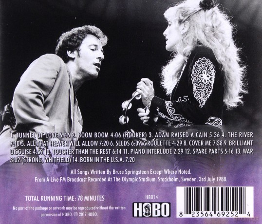 Bruce Springsteen: Sweden Broadcast 1988 [CD]