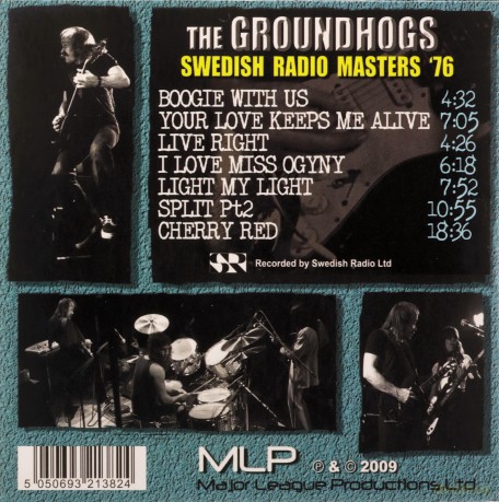 Groundhogs: Swedish Radio Masters 76 [CD]