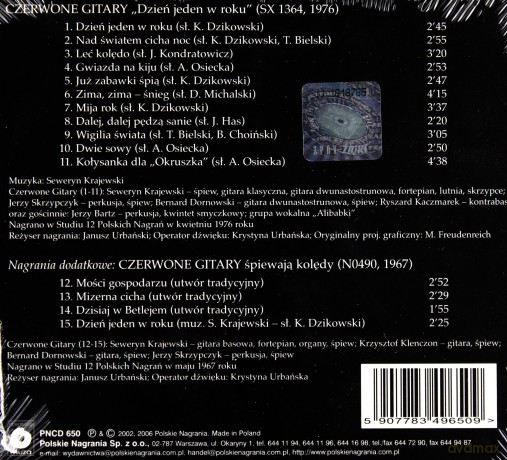 Czerwone Gitary: Dzień Jeden W Roku (digipack) [CD]