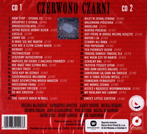 Czerwono Czarni: 40 Piosenek (digipack) [2CD]