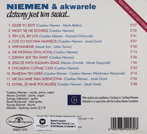 Czesław Niemen: Dziwny Jest Ten Świat wersja zremasterowana (digipack) [CD]