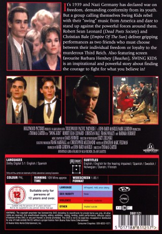 Swing Kids (Dzieci swingu) [DVD]