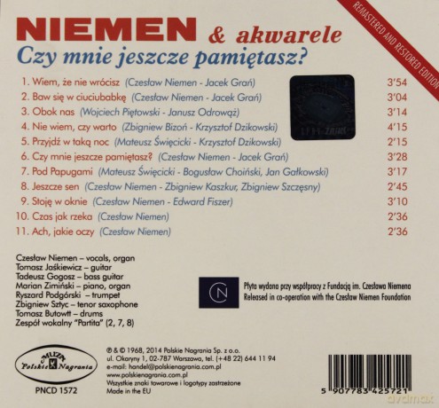 Czesław Niemen: Czy Mnie Jeszcze Pamiętasz [CD]
