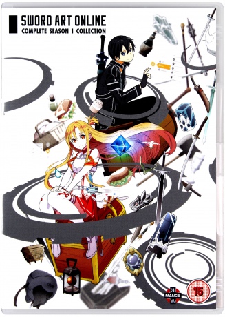 Sword Art Online Complete Season 1 Collection (Episodes 1-25) [4DVD]