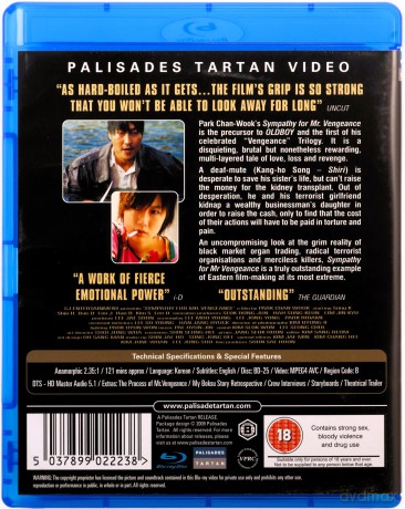 Sympathy For Mr Vengeance [Blu-Ray]
