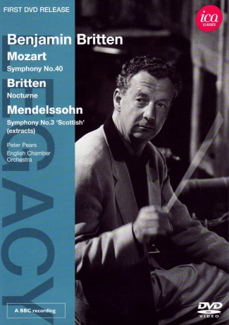 Peter Pears Eco Britten: Symph No 40 Nocturne [DVD]