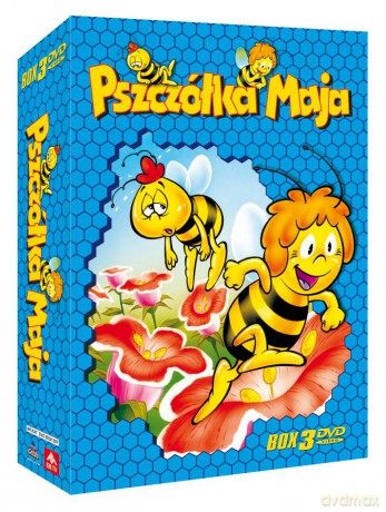Pszczółka Maja BOX: Maja wśród mrówek / Maja i dżdżownica Magda / Narodziny, Nauka Latania, Uratowanie Migotki BOX [3DVD]