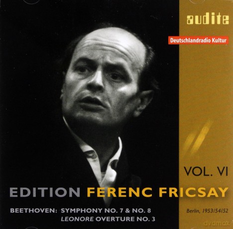 Ludwig Van Beethoven: Symphonies Nos. 7 And 8 Leonore Ouverture No.3 (Fricsay) [CD]