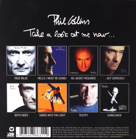 Phil Collins: Take A Look At Me Now... (Complete Studio Collection) [8CD]