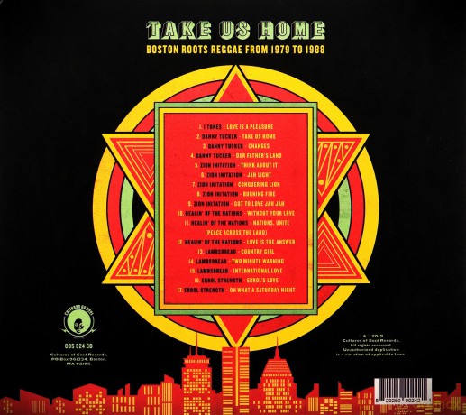 Take Us Home: Boston Roots Reggae From 1979-1988 [CD]