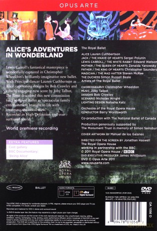 Royal Ballet: Talbotalice Adventure Wl [DVD]