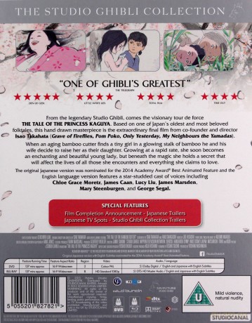 Tale Of The Princess Kaguya [Blu-Ray]+[DVD]