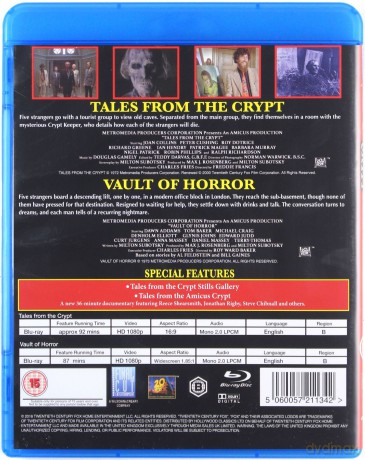 Tales From The Crypt / Vault Of Horror Amicus Collection (Opowieść z krypty / The Vault of Horror) [2xBlu-Ray]