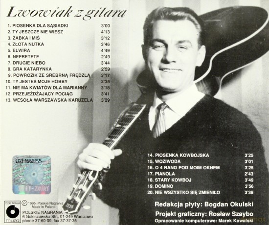Jerzy Michotek: Lwowiak Z Gitarą [CD]
