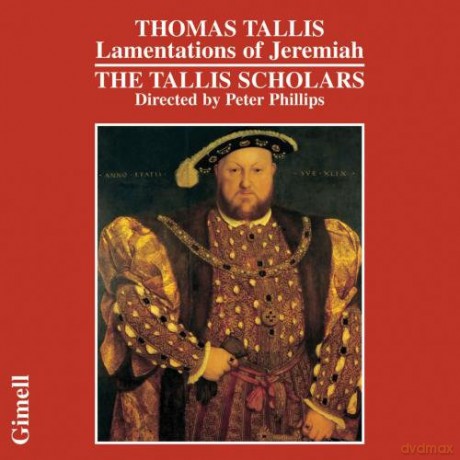 Tallis Scholarsphillips: Tallislamentations Of Jeremiah [CD]