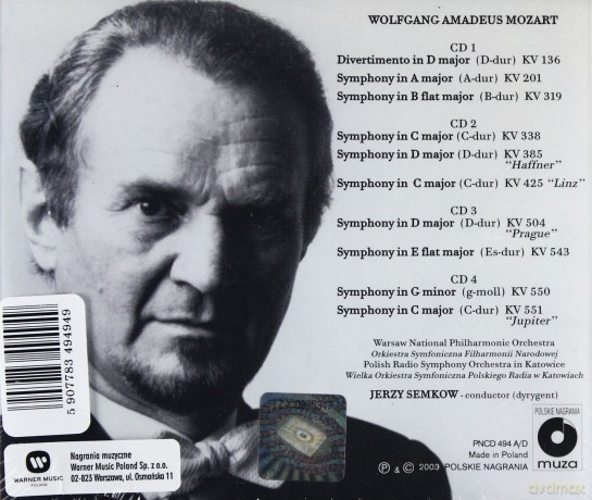 Jerzy Semkow: Conducts Symphonies Box [CD]