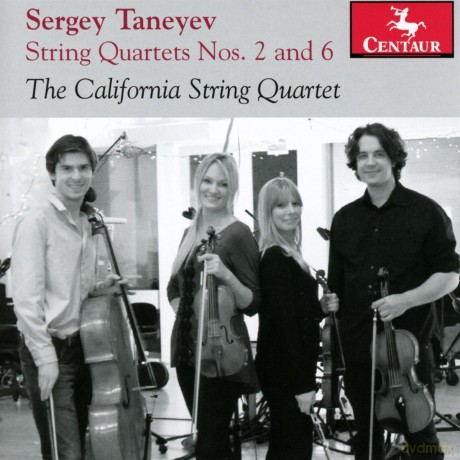 California String Quartet: Taneyev: String Quartets Nos. 2 And 6 [CD]