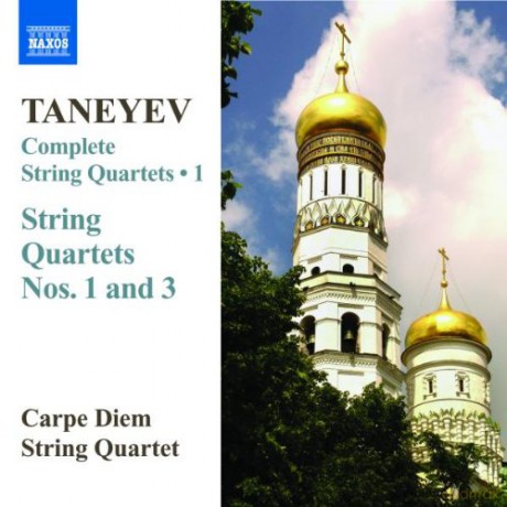 Carpe Diem String Quartet: Taneyevcomplete String Quartets Vol 1 [CD]