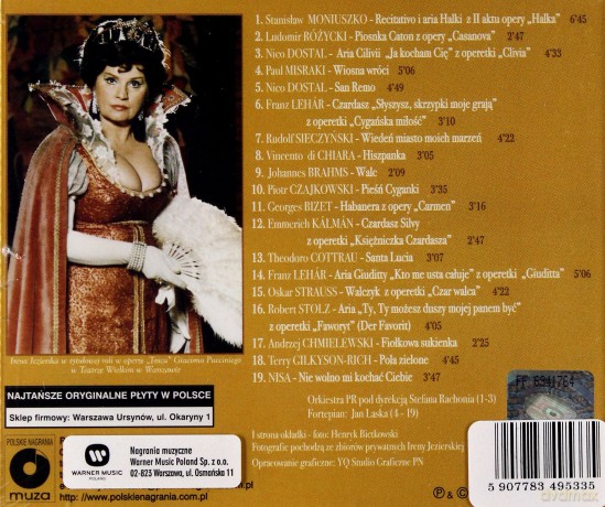 Irena Jezierska: Arie Czardasze Pieśni I Piosenki [CD]
