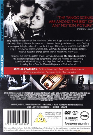Tango Lesson (Lekcja Tana) [DVD]