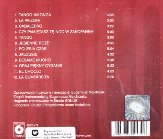 Jolanta Kubicka: Tango [CD]