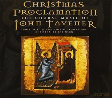 St Johns College Chrobinson: Tavenerchristmas Proclamation [CD]