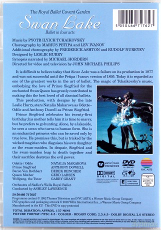 Royal Ballet: Tchaikovsky/Swan Lake [DVD]