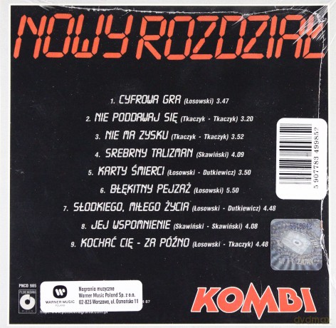 Kombi: Nowy Rozdział (ecopack) [CD]