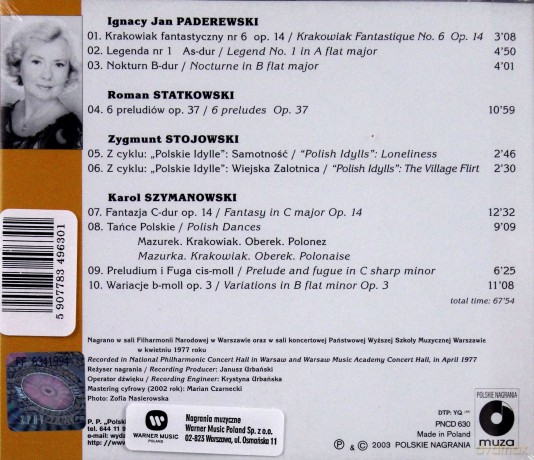 Lidia Kozubek: Neoromantic Polish Piano Music [CD]