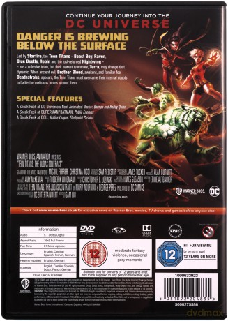 Teen Titans Judas Contract [DVD]