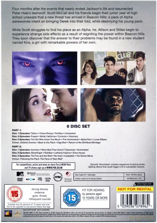 Teen Wolf Season 3 [DVD]