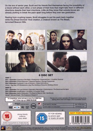 Teen Wolf Season 5 [DVD]